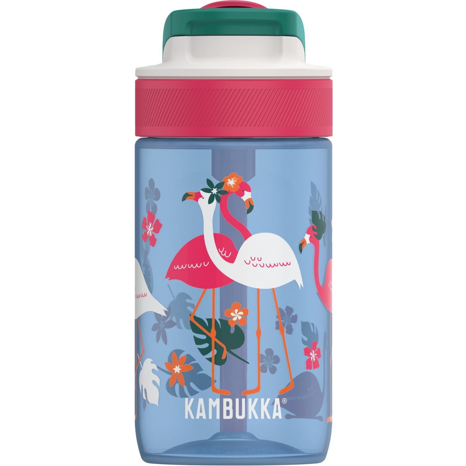 Бутылка для воды детская Kambukka Lagoon Kids Blue Flamingo, 400 мл, синяя (11-04052) - фото 4
