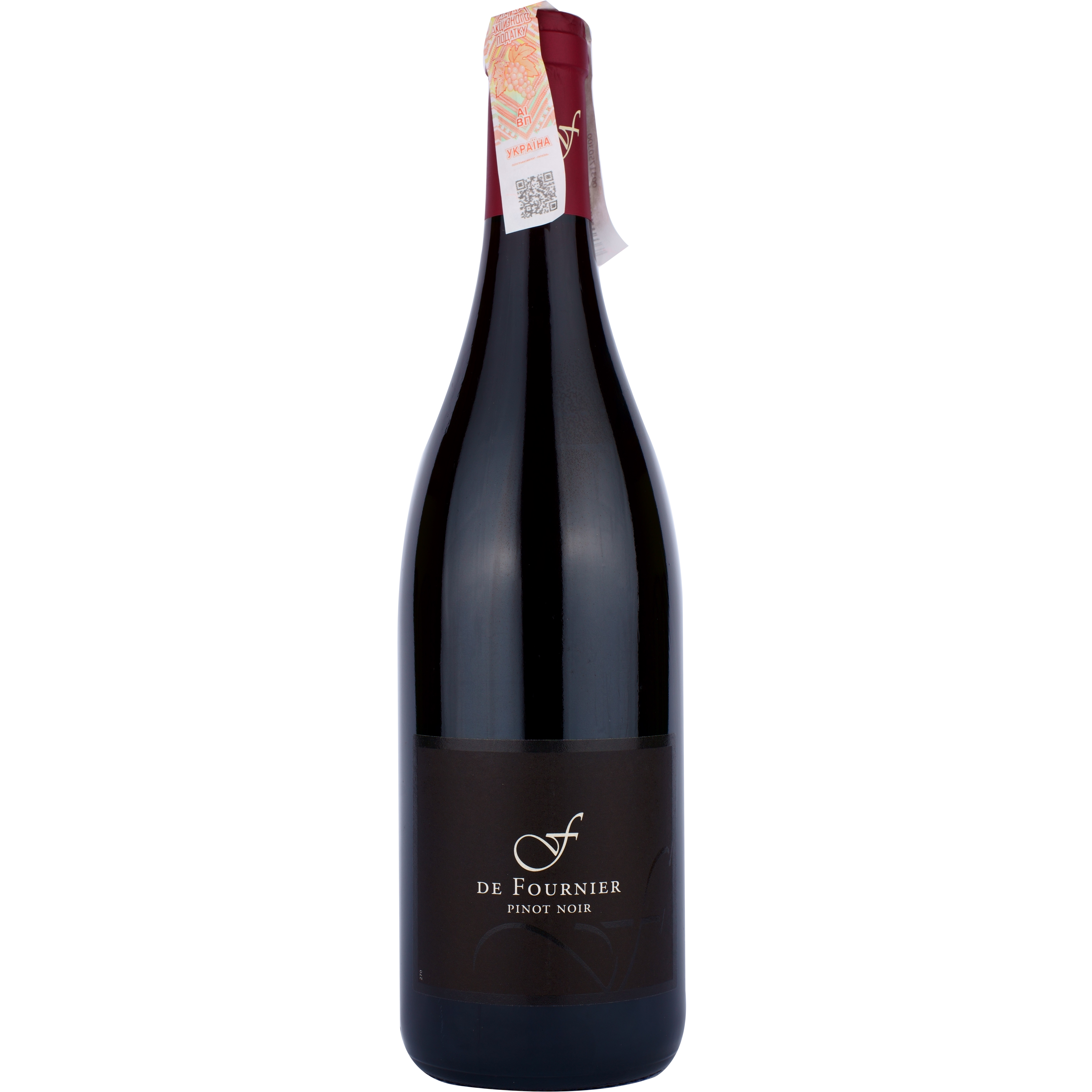 Вино F de Fournier Vin de France Pinot Noir, красное, сухое, 13%, 0,75 л - фото 1