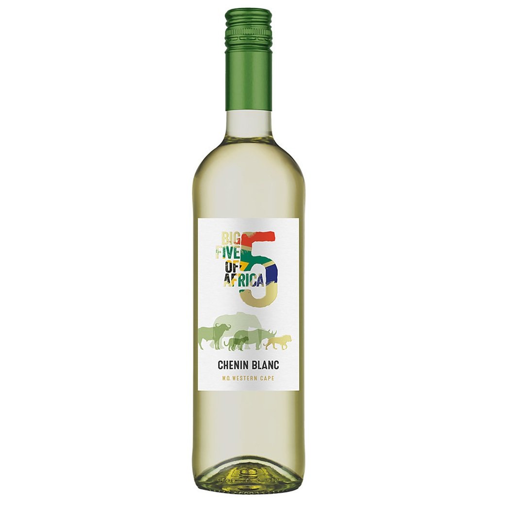 Вино Reh Kendermann BIG5 Chenin Blanc, белое сухое, 12,5%, 0,75 л (8000020055059) - фото 1