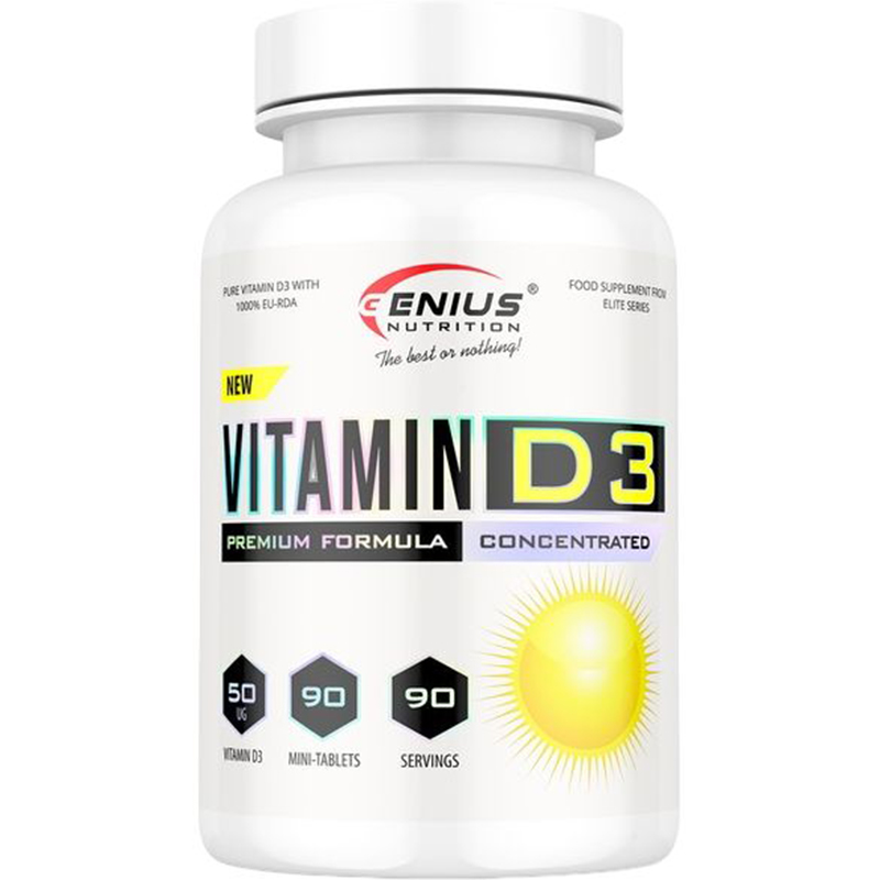 Витамин Genius Nutrition Vitamin D3 90 таблеток - фото 1