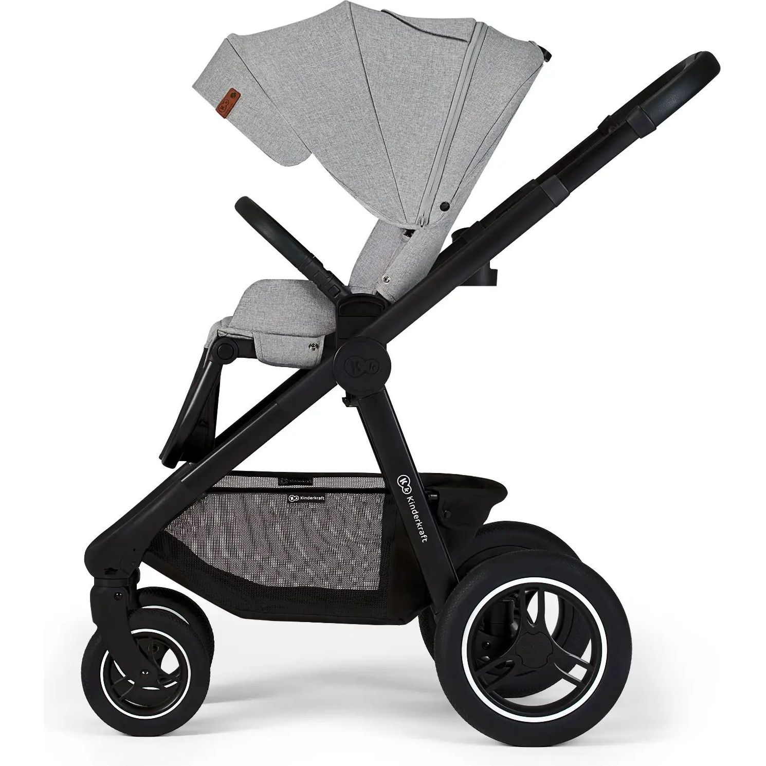 Универсальная коляска 2 в 1 Kinderkraft Everyday 2 Light Gray светло-серая (00-00305224) - фото 8