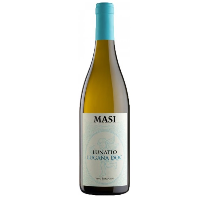 Вино Masi Lugana Lunatio, біле, сухе, 13%, 0,75 л - фото 1