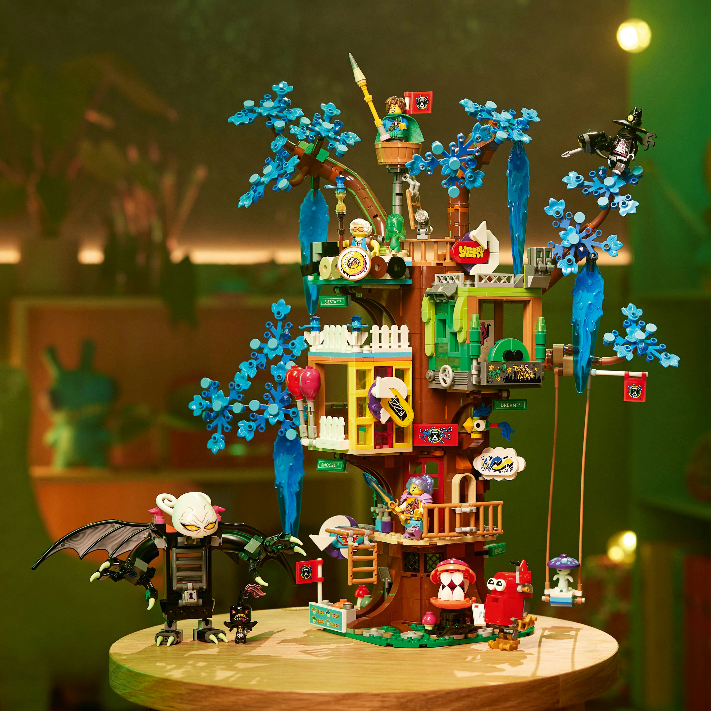 Конструктор LEGO DREAMZzz Сказочный домик на дереве 1257 деталь (71461) - фото 4
