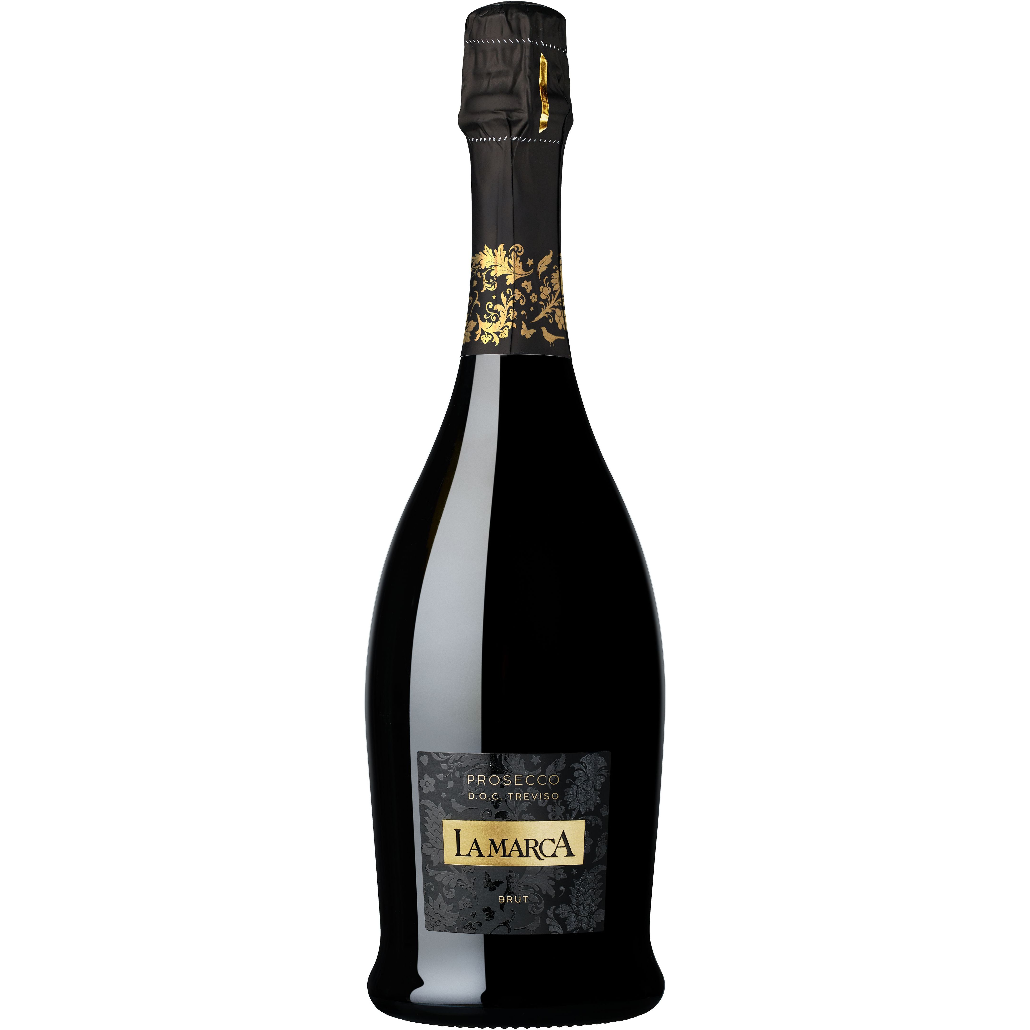 Вино игристое La Marca Prosecco Spumante DOC Treviso Brut белое брют 0.75 л - фото 1