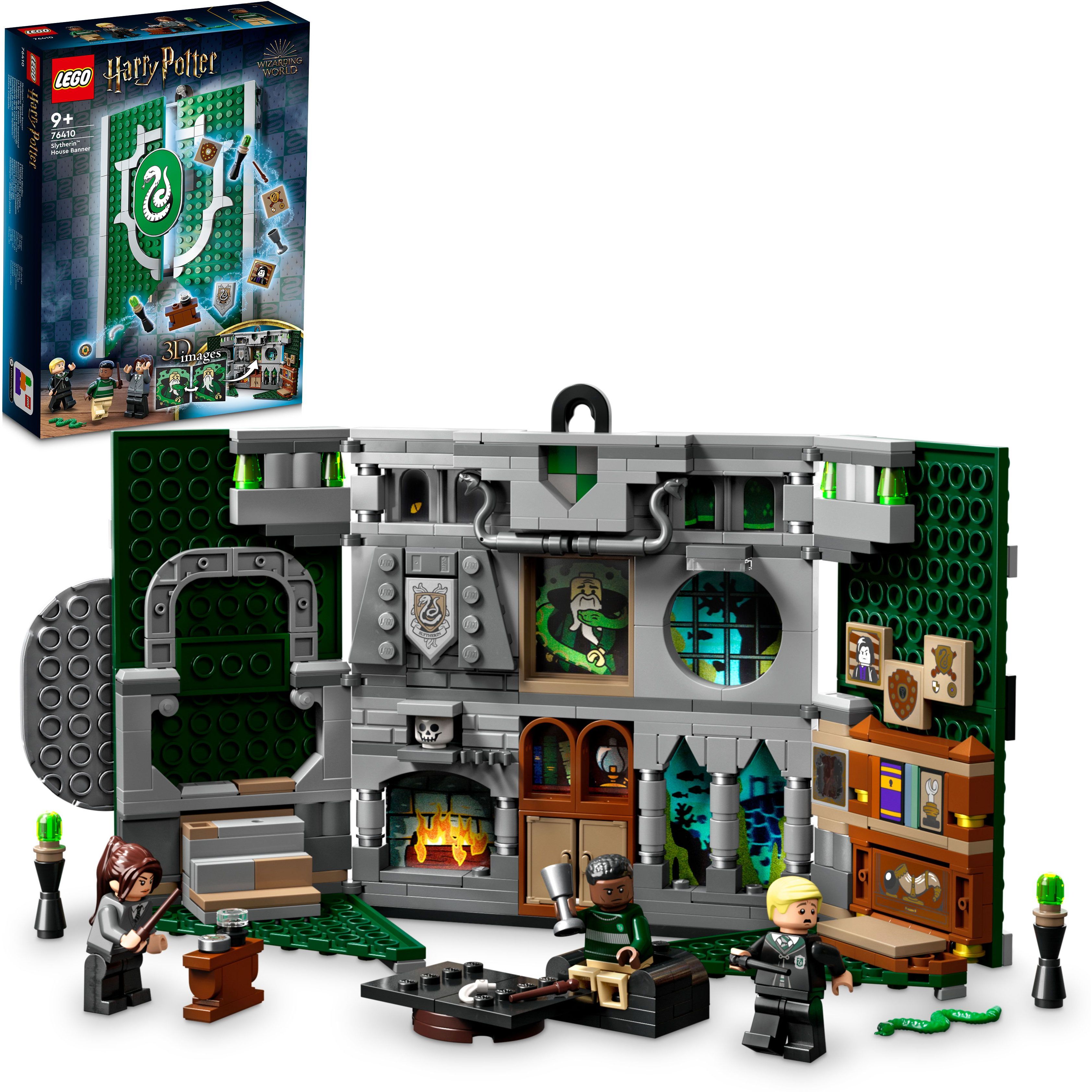 Конструктор LEGO Harry Potter Флаг общежития Слизерин, 349 деталей (76410) - фото 4