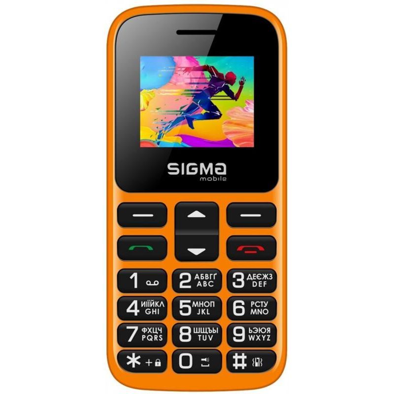 Мобільний телефон Sigma Mobile Comfort 50 HIT 2020 Orange (UA UCRF) - фото 1