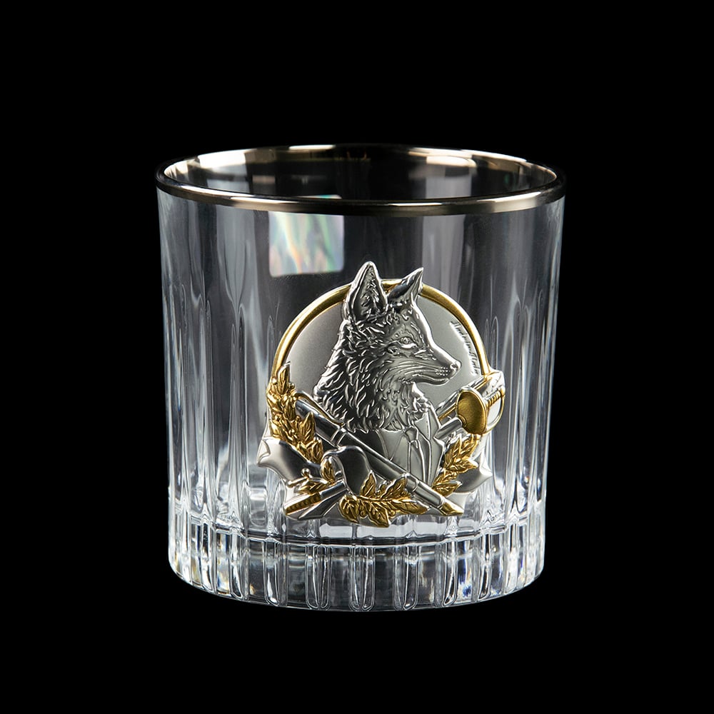 Набір кришталевих склянок Boss Crystal Келихи Лідер Платинум, 310 мл, 6 предметів (BCR6PL) - фото 6