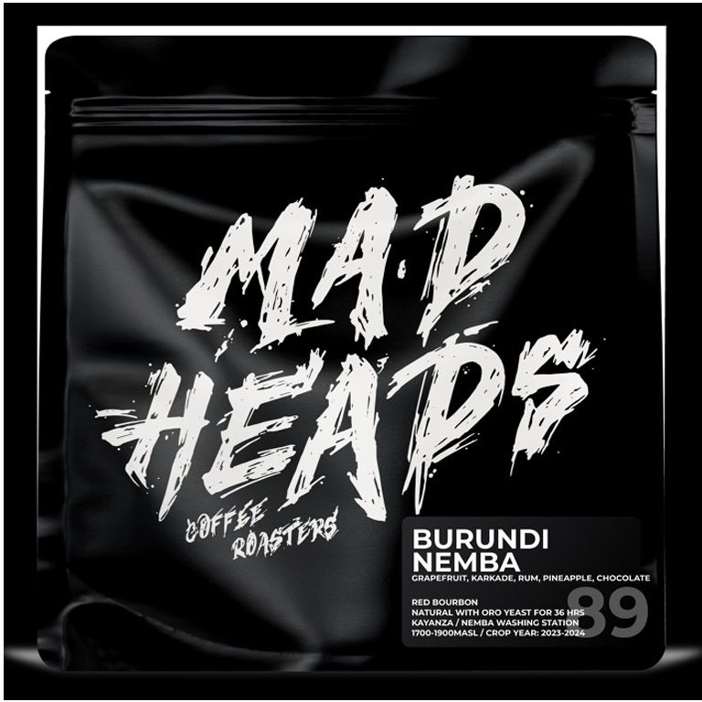 Кофе в зернах Madheads Coffee Roasters Burundi Nemba filter250 г - фото 1