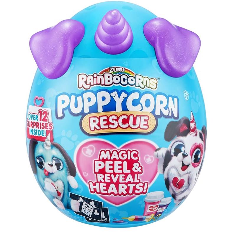 Мягкая игрушка-сюрприз Rainbocorns Puppycorn Rescue Rainbocorn-E (9261E) - фото 2
