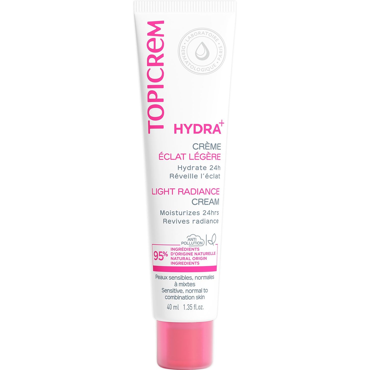 Крем для лица Topicrem Hydra+ Light Radiance Cream 40 мл - фото 1