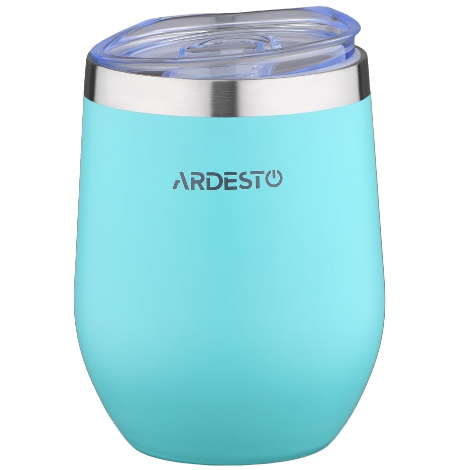 Термокружка Ardesto Compact Mug 350 мл, блакитний (AR2635MMS) - фото 1