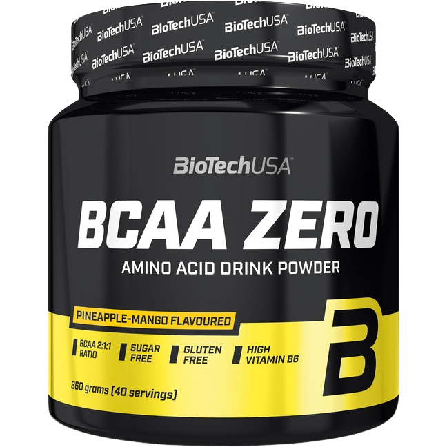 Аминокислота BioTech BCAA Zero Pineapple-mango 360 г - фото 1