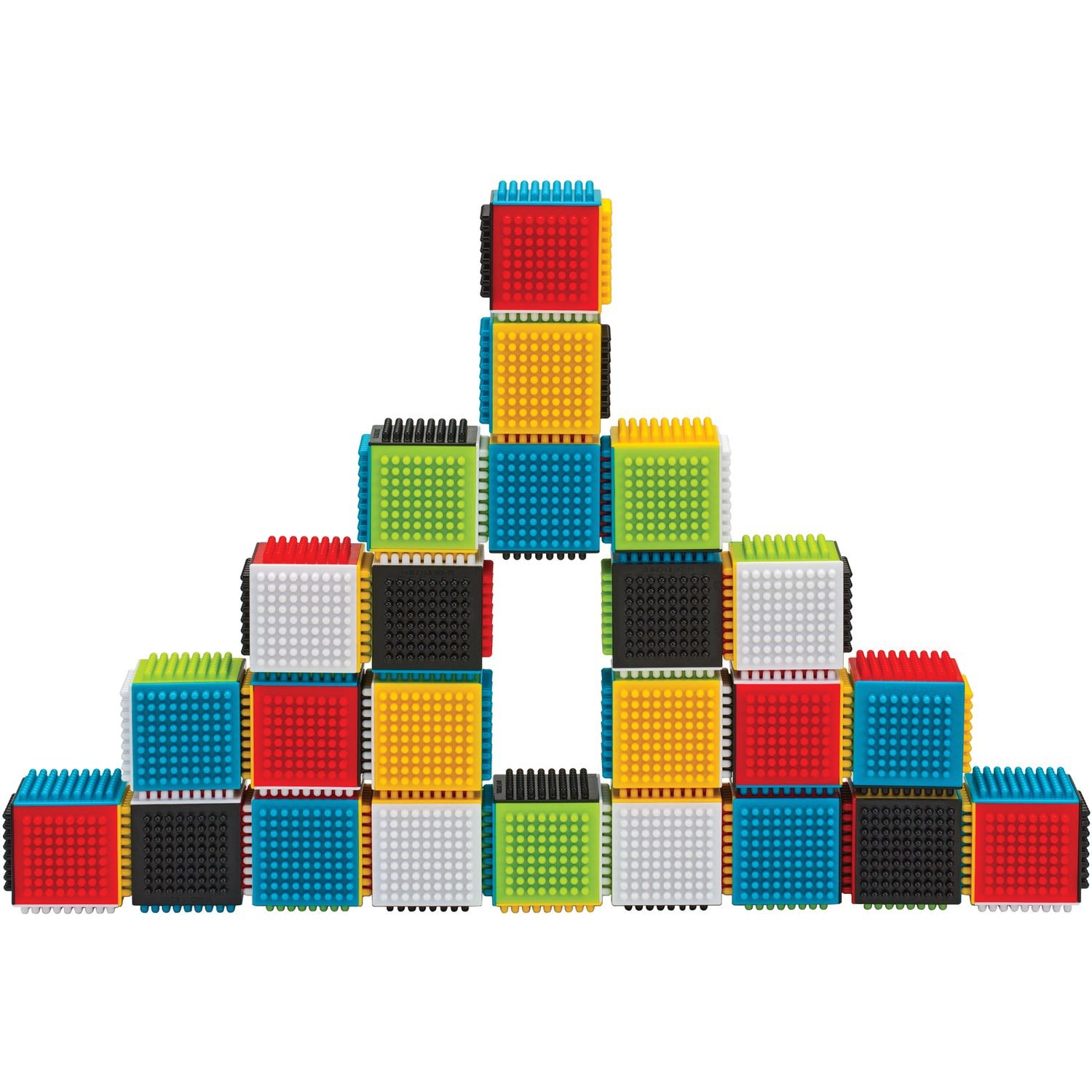 Розвиваючий набір Infantino Тесктурні кубики, 24 шт. (316051I) - фото 1