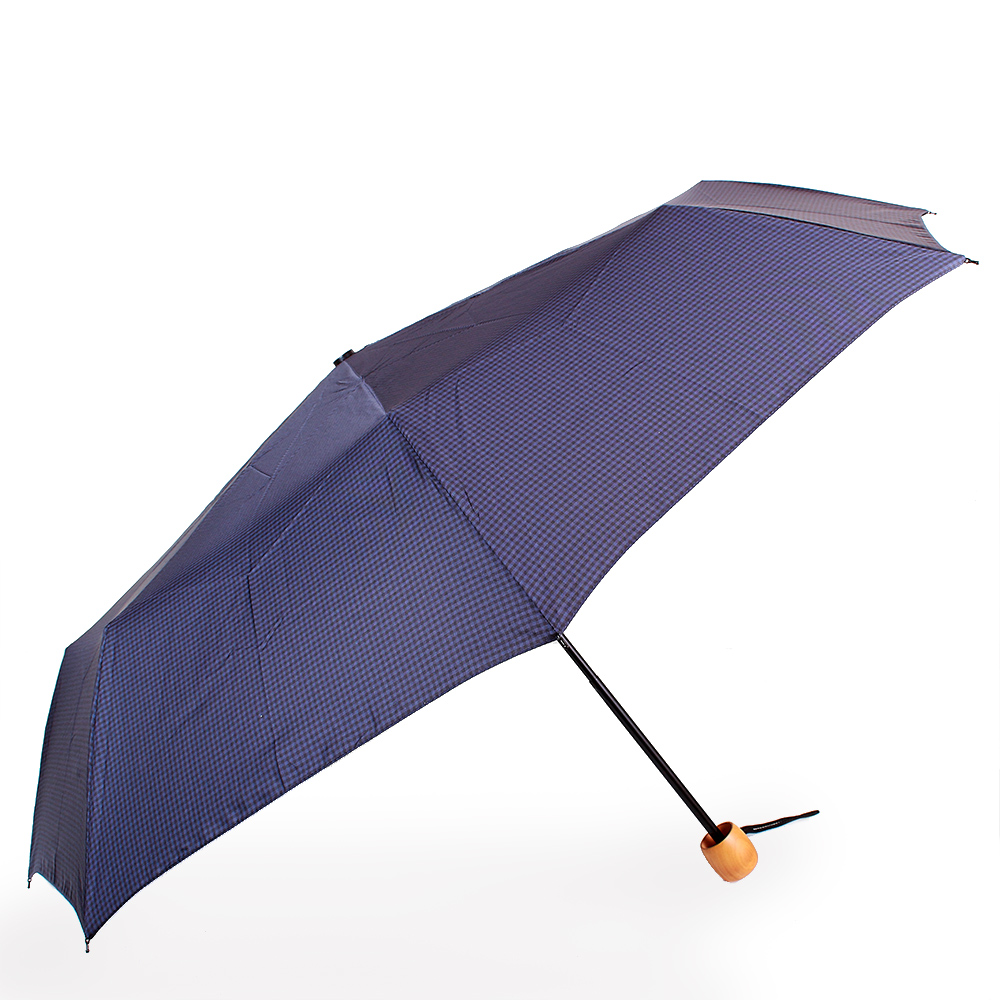 Мужской складной зонтик механический Fulton 99 см синий - фото 2