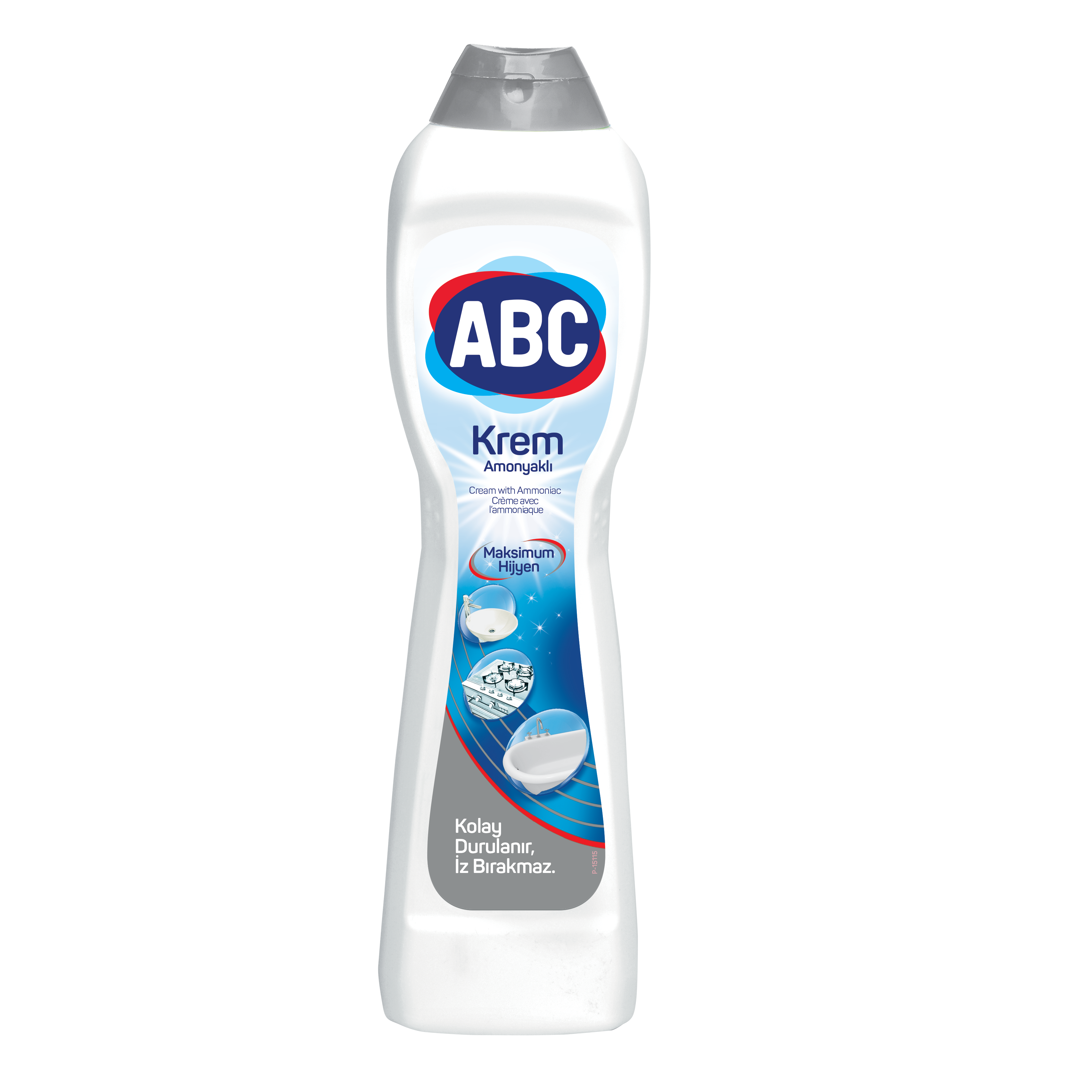 Универсальный жидкий крем для чистки ABC Cream Ammonia, для всех поверхностей, 500 мл - фото 1