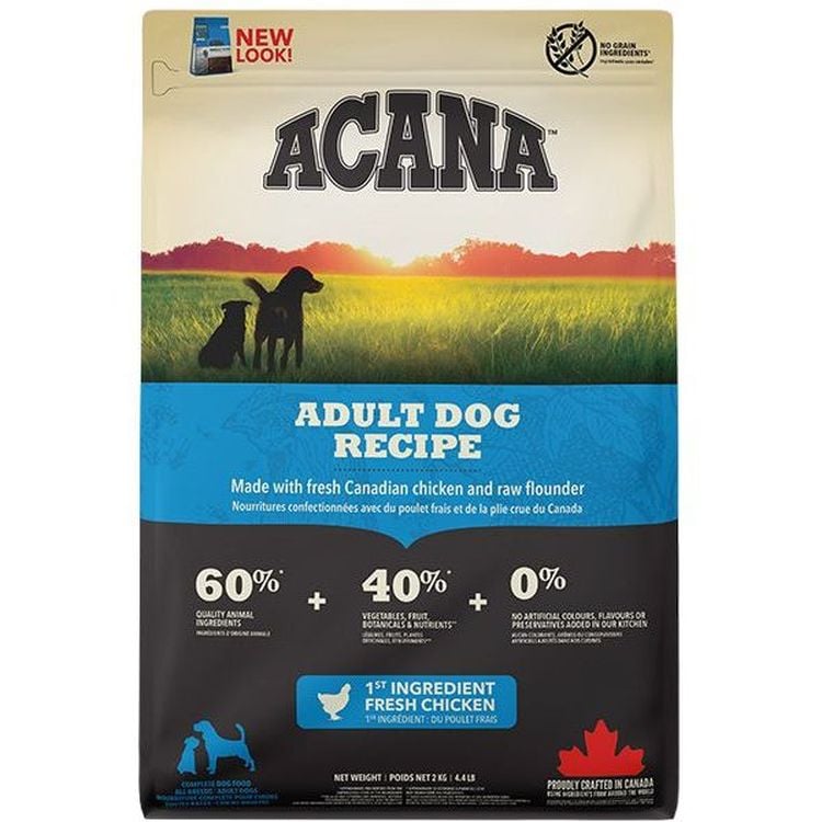 Сухий корм для собак Acana Adult Dog Recipe, 2 кг - фото 1