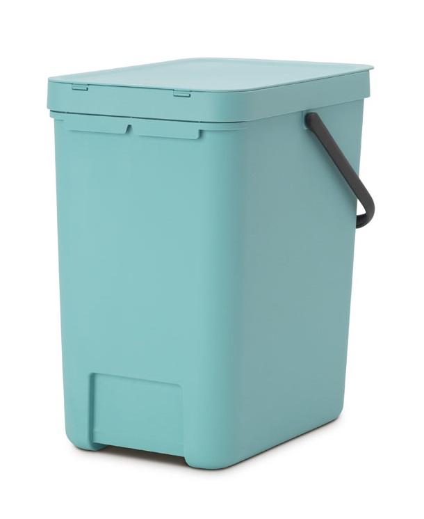 Ведро для мусора Brabantia Sort&Go, 25 л, мятный (129902) - фото 3