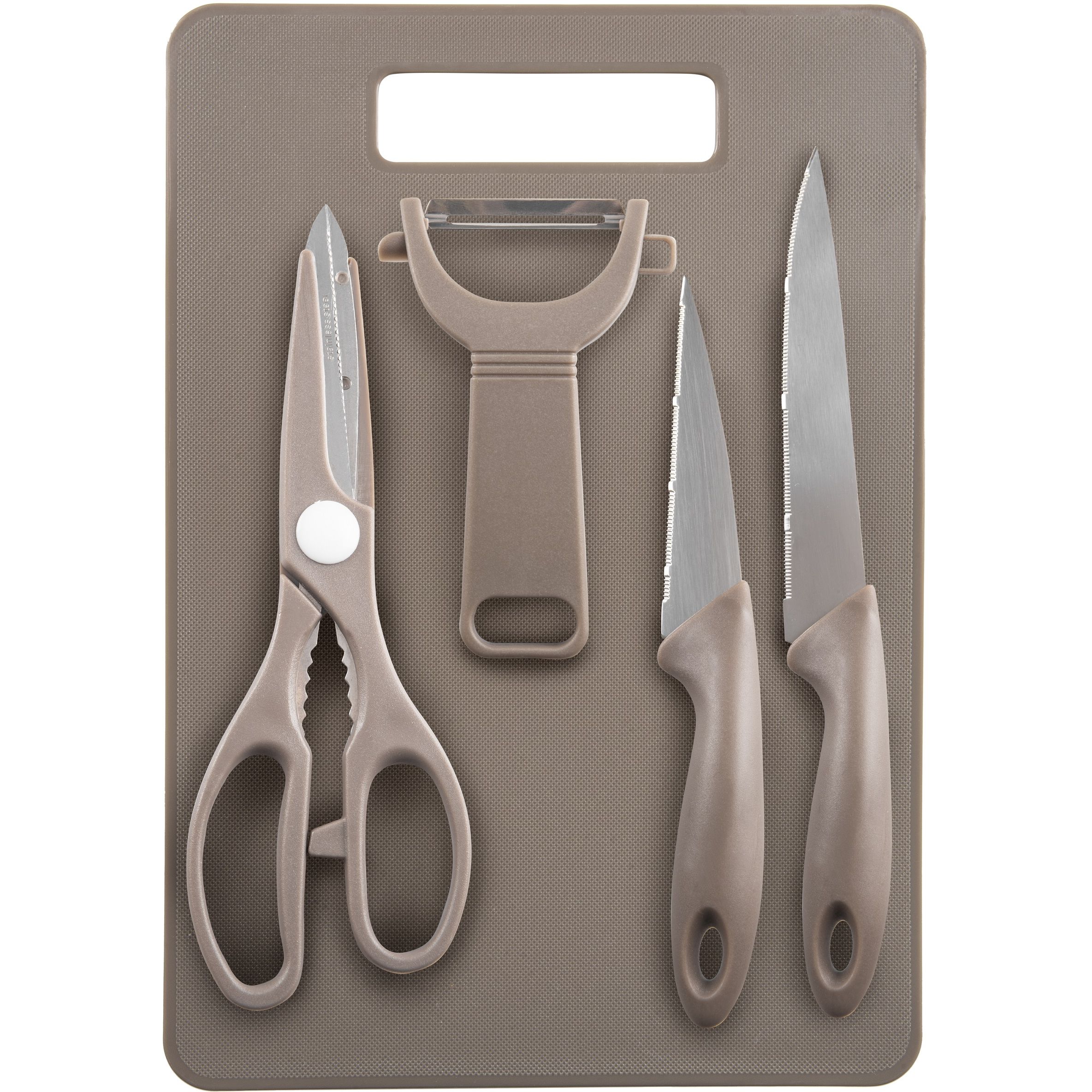Набір ножів Ringel Main з дошкою 5 предметів (RG-11008-5) - фото 1