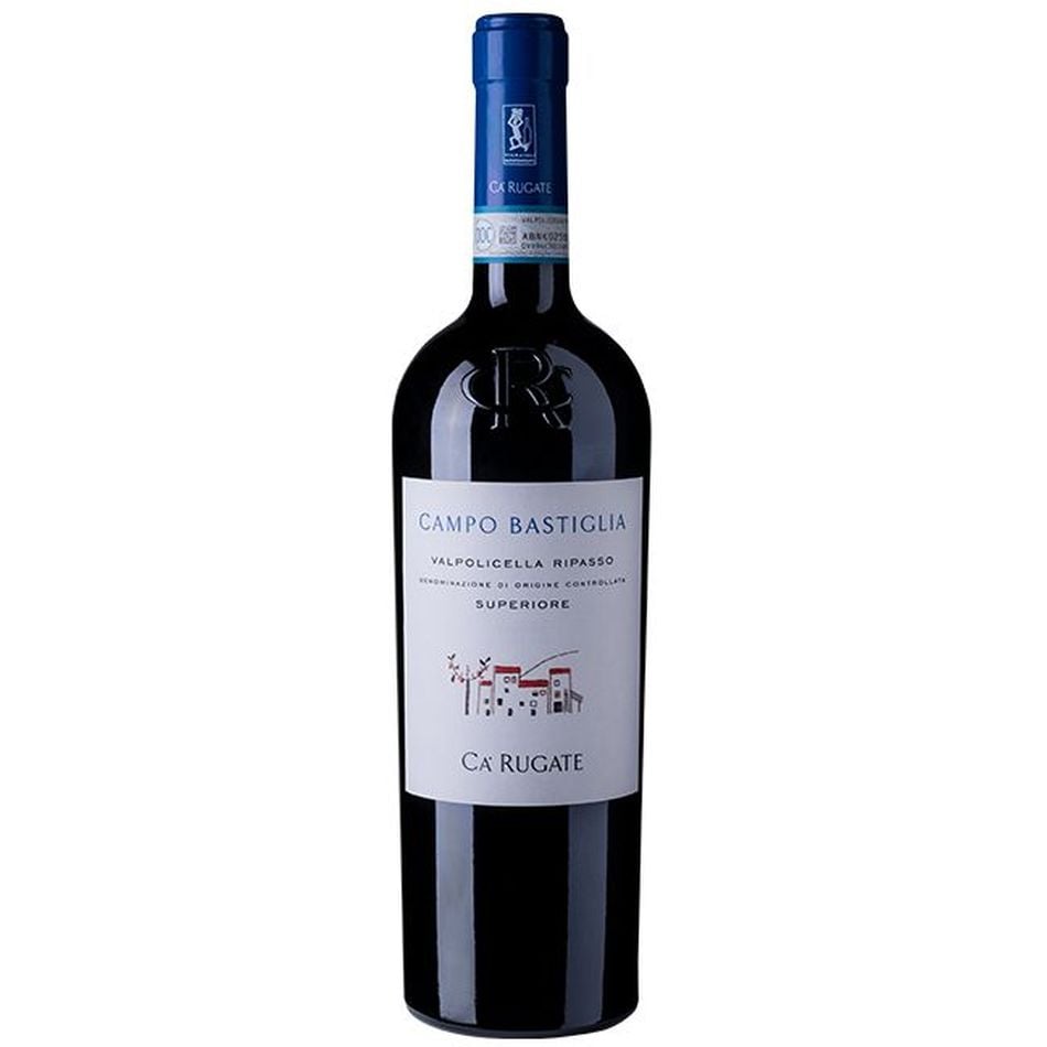 Вино Ca' Rugate Campo Bastiglia Ripasso DOC 2019 красное сухе 0.75 л - фото 1