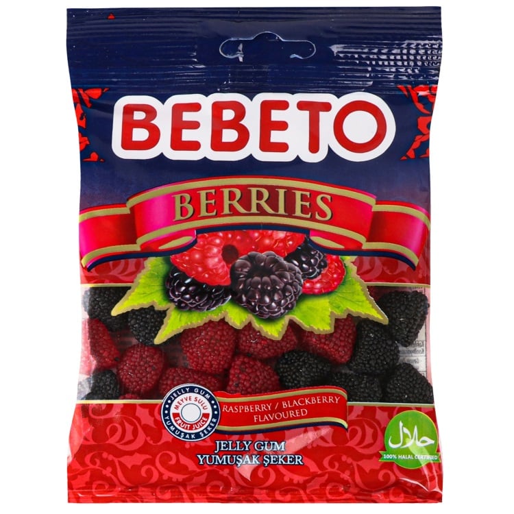 Конфеты жевательные Bebeto Berries, 70 г - фото 1