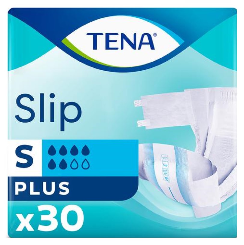 Подгузники для взрослых Tena Slip Plus Small 30 шт. - фото 1