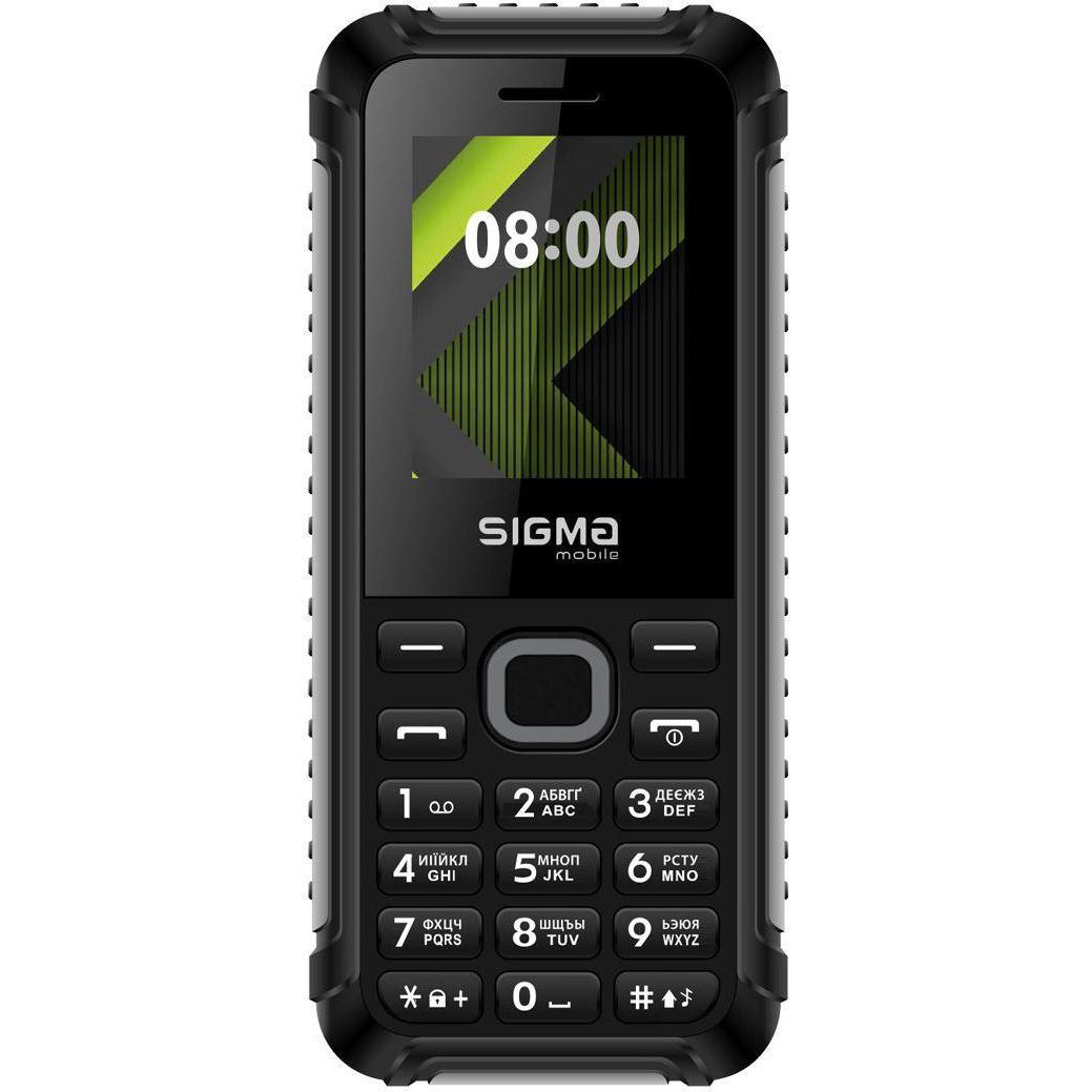 Мобильный телефон Sigma Mobile X-style 18 Track Black-grey (UA UCRF) - фото 1