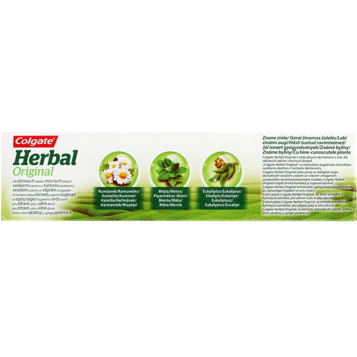 Зубная паста Сolgate Herbal Original Camomile Ромашка 100 мл - фото 3