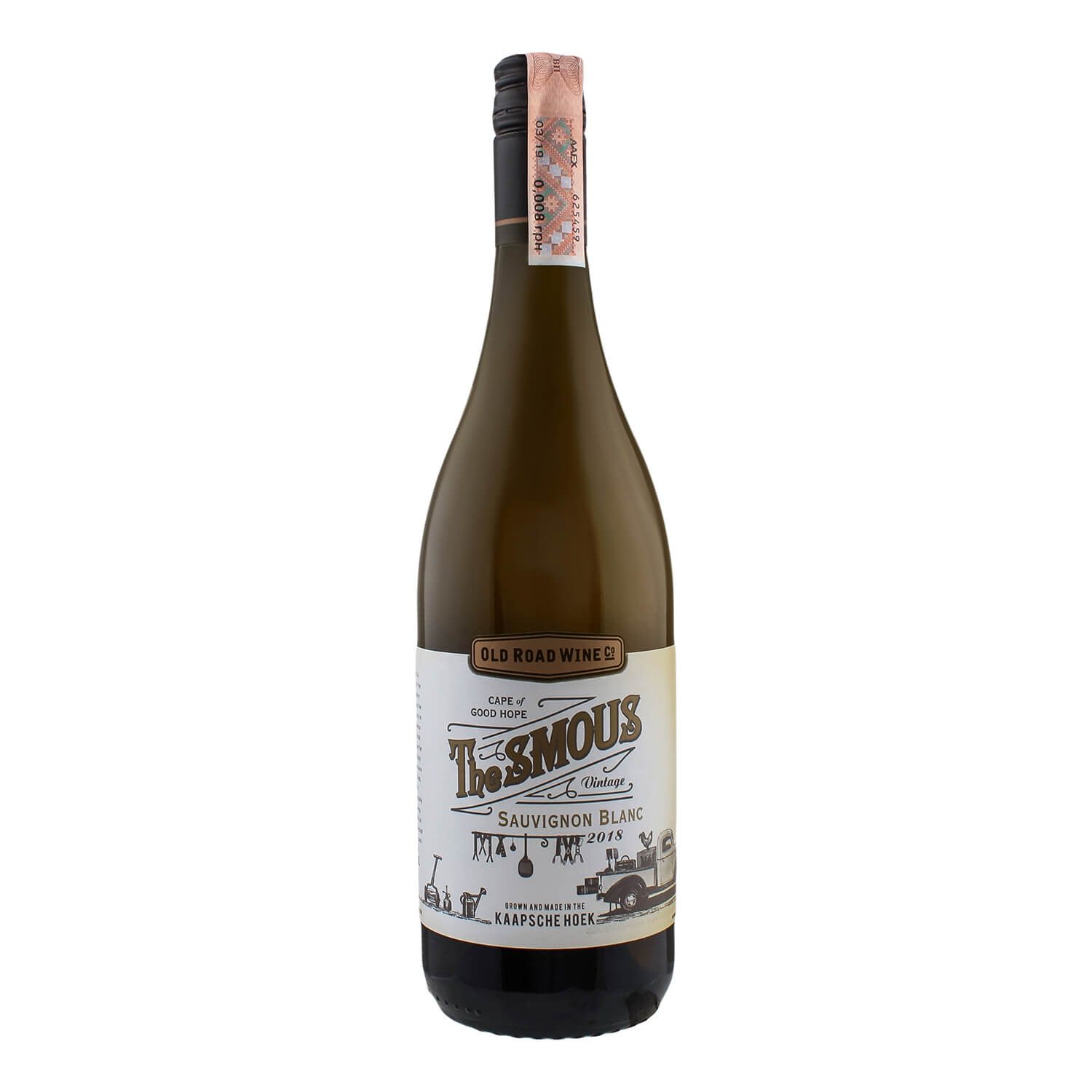 Вино Old Road Wine Co. The Smous Sauvignon Blanc, 12.5%, 0,75 л (794231) - фото 1