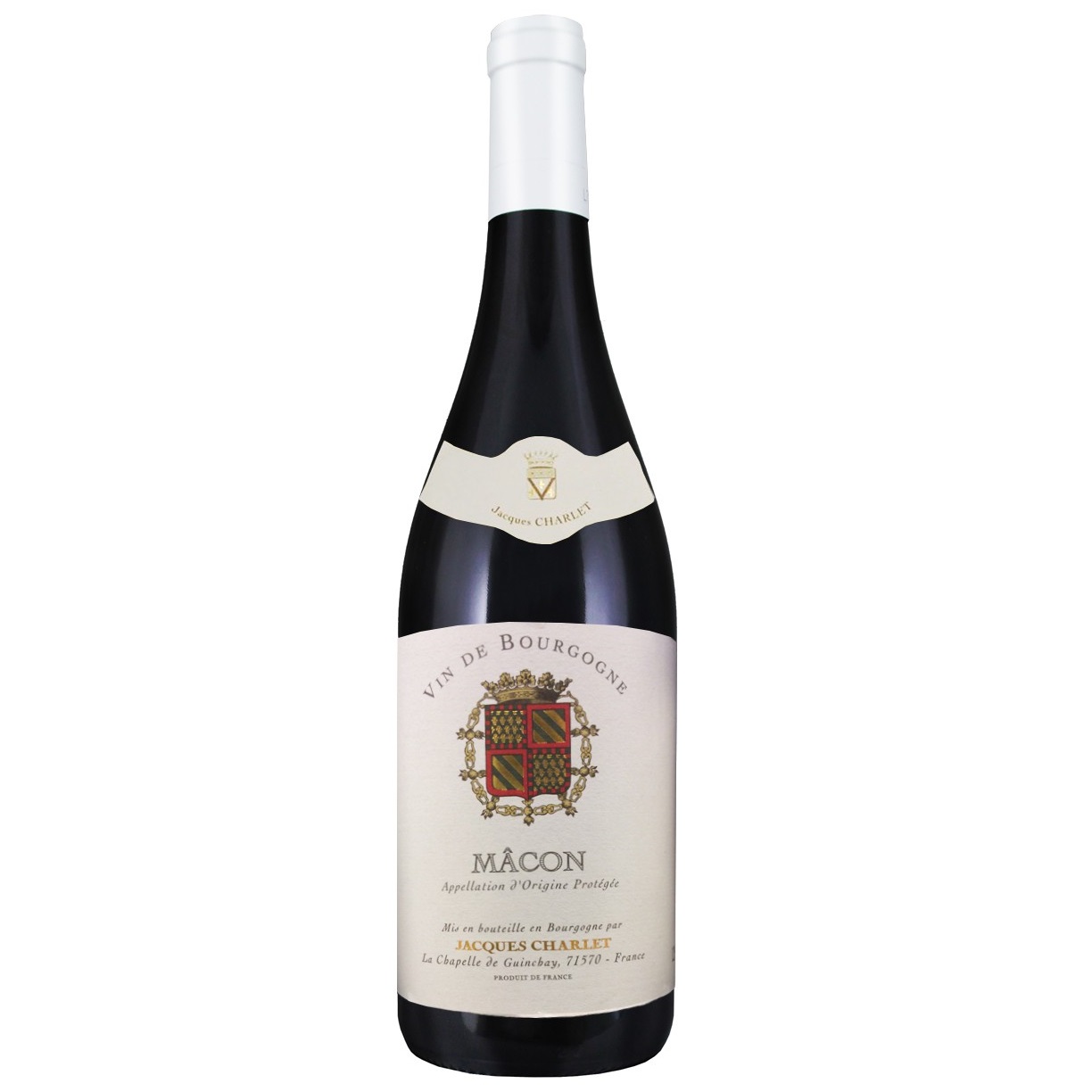 Вино Loron&Fils Jacques Charlet Macon Rouge, красное, сухое, 12,5%, 0,75 л (8000015793373) - фото 1