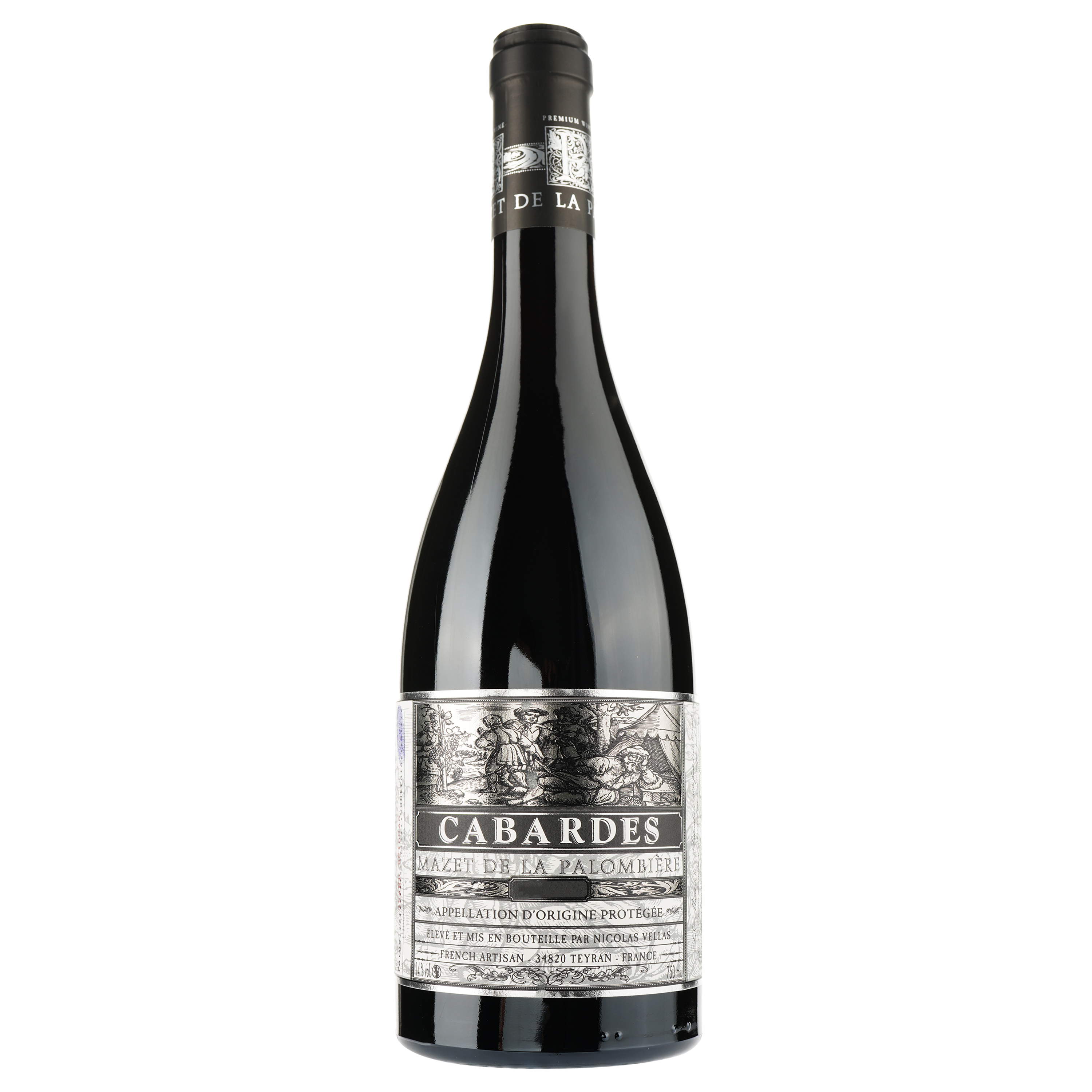 Вино Mazet De La Palombiere 2021 AOP Cabardes, червоне, сухе, 0,75 л - фото 1