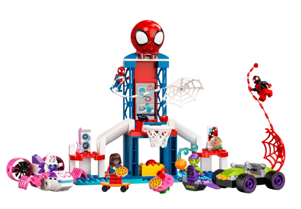 Конструктор LEGO Spidey Вечеринка в штабе Человека-Паука, 155 деталей (10784) - фото 3