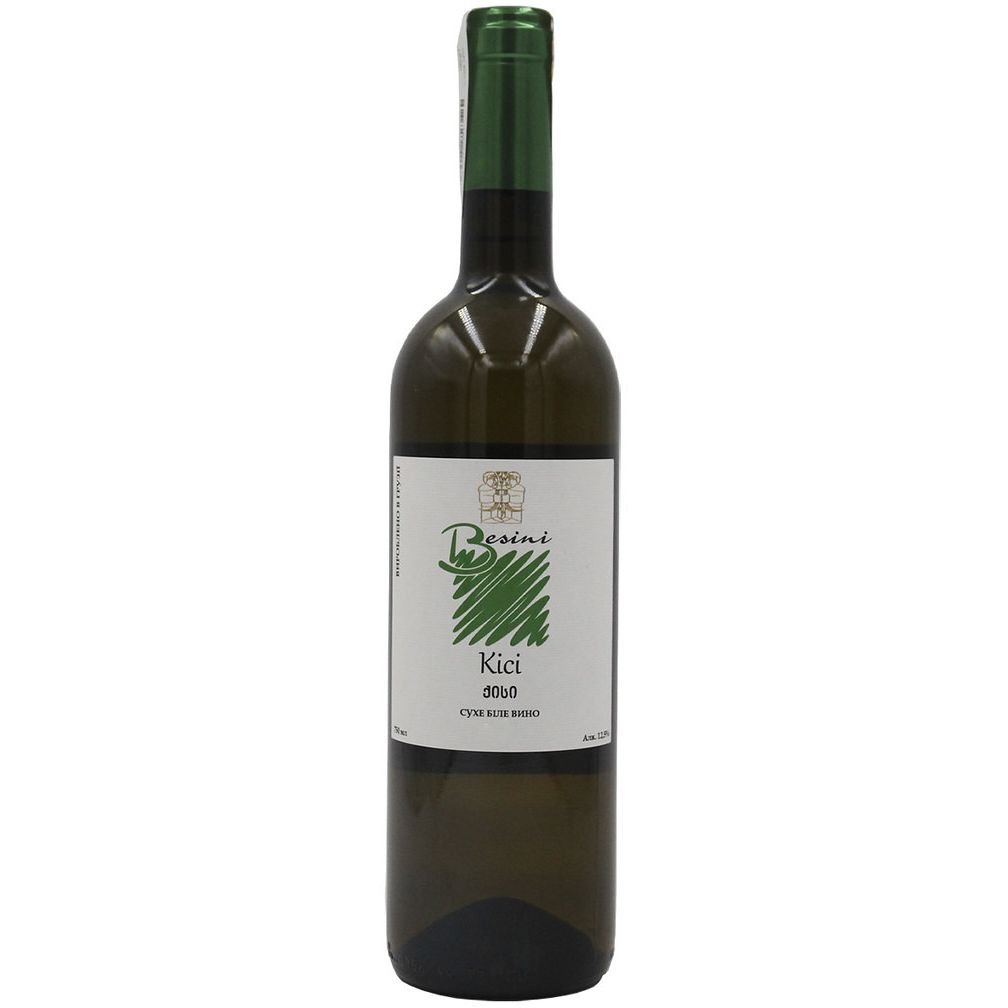 Вино Besini Kisi, белое, сухое, 0,75 л (8000019909888) - фото 1