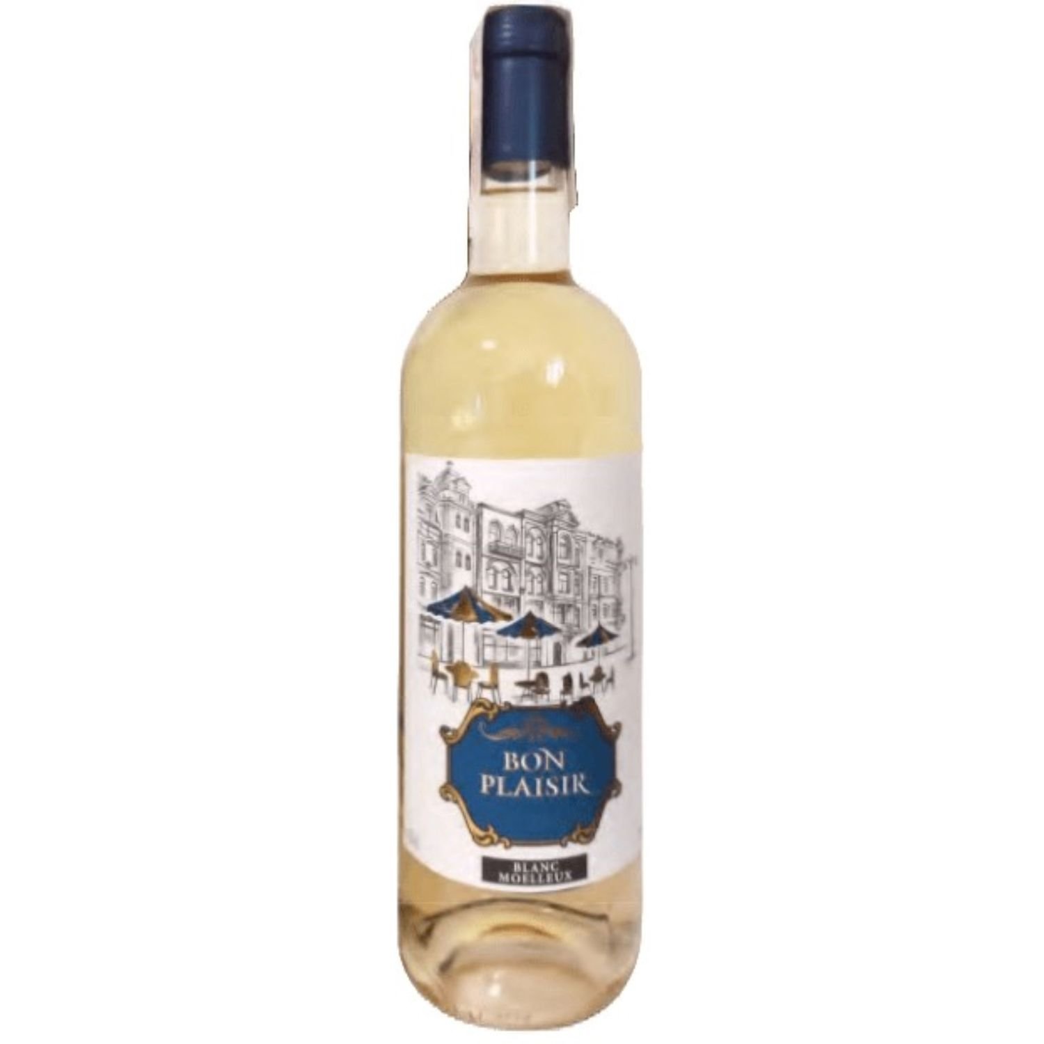Вино Maison Bouey Bon Plaisir Blanc Moelleux, белое, полусладкое, 0,75 л - фото 1