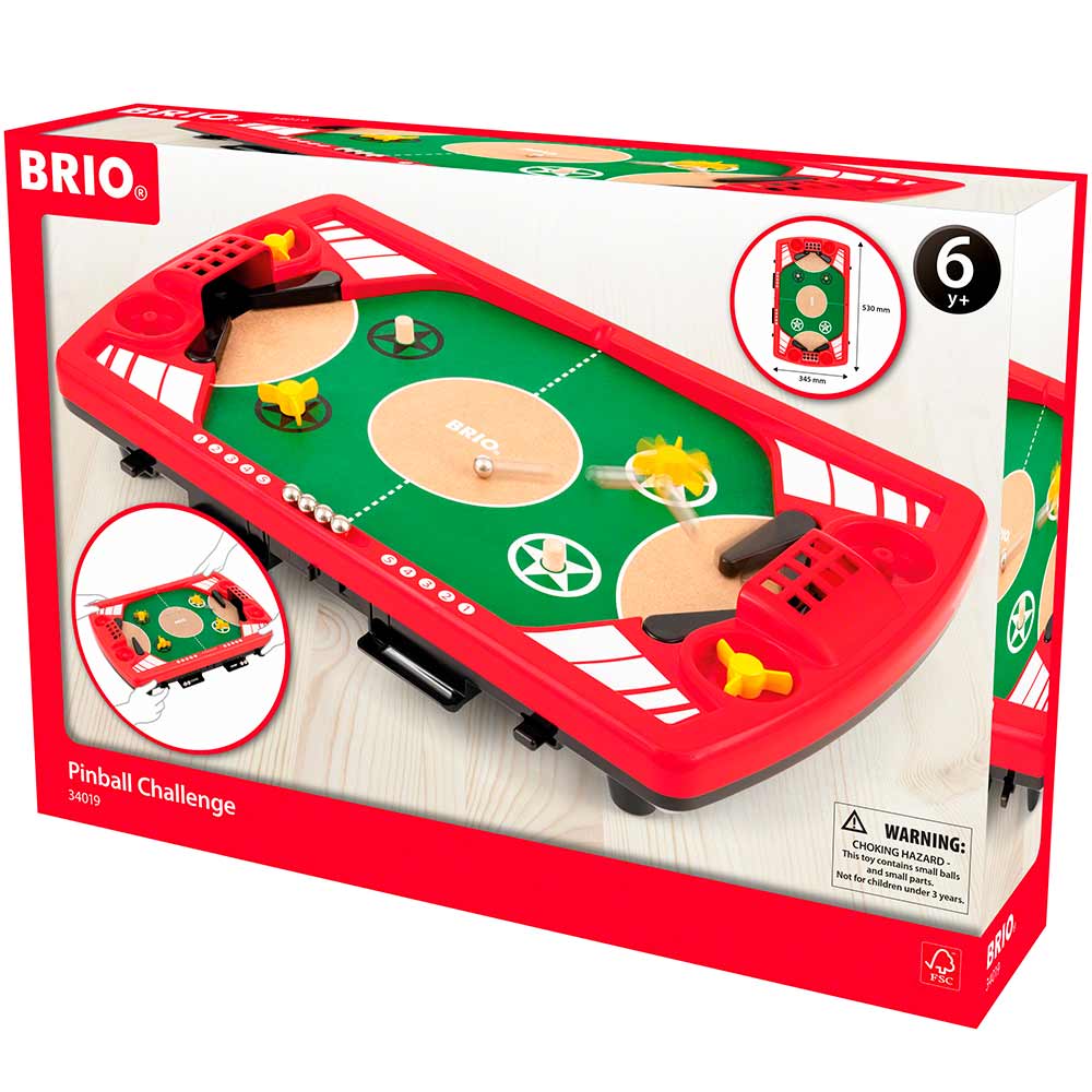 Настольная игра Brio Пинбол на двоих (34019) - фото 9