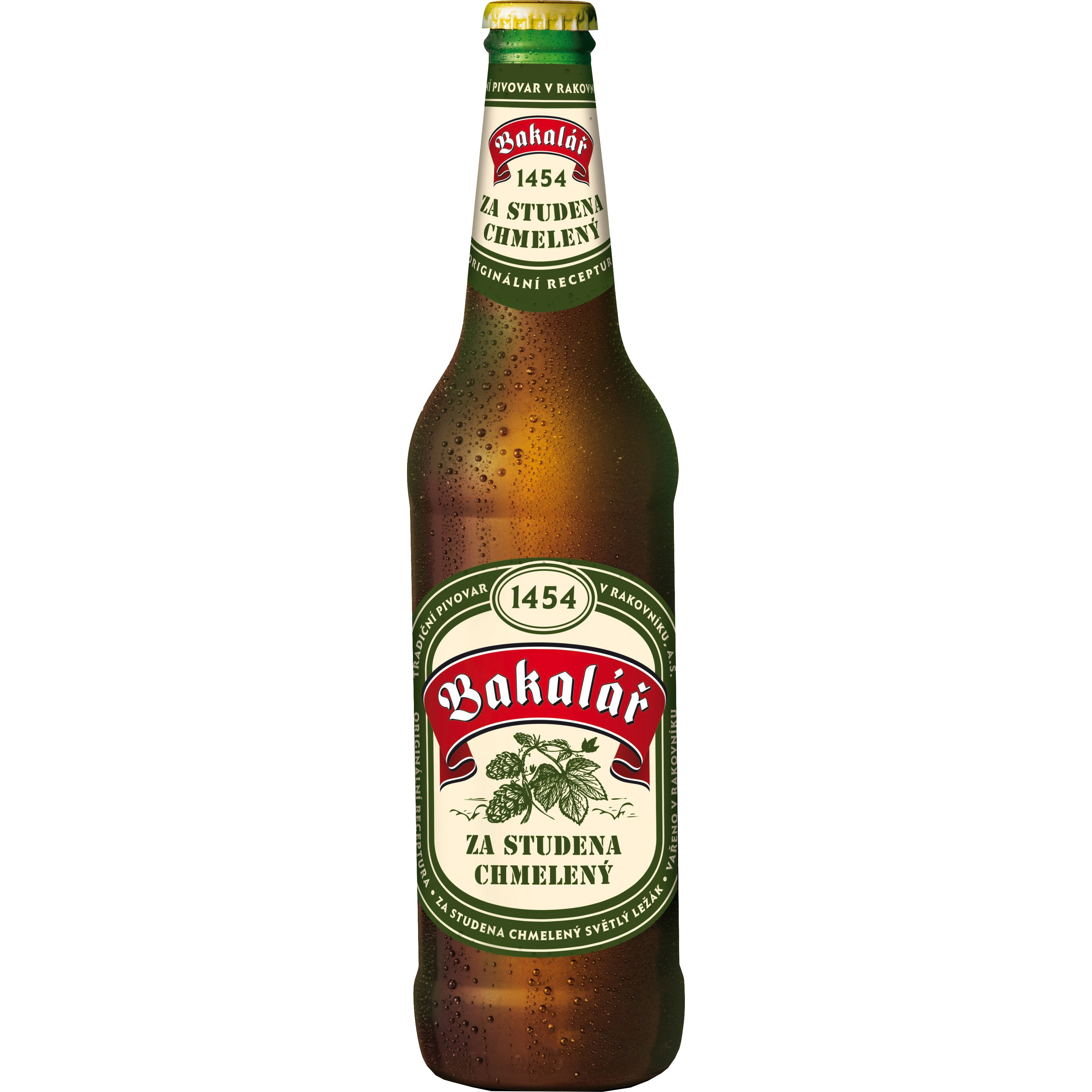 Пиво Bakalar Dry hopped Lager світле 5.2% 0.5 л - фото 1