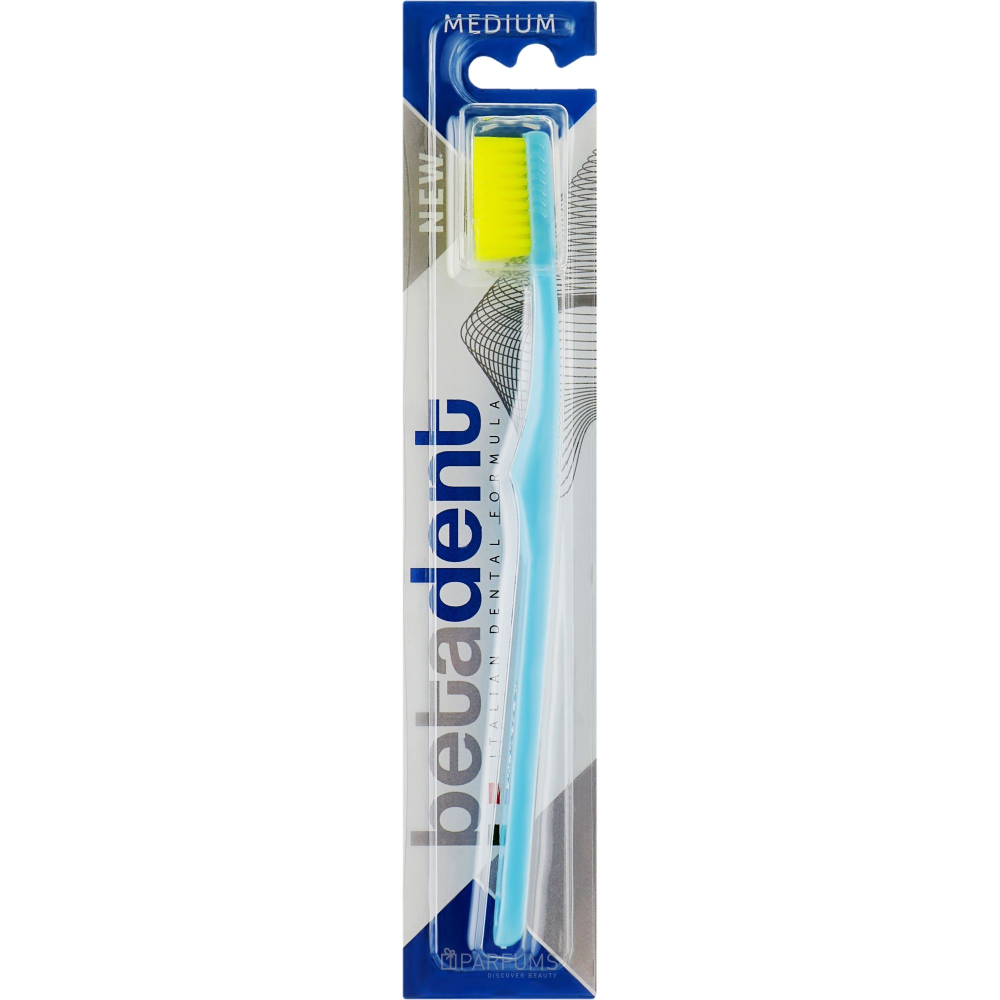 Зубная щетка Betadent Medium голубая - фото 1