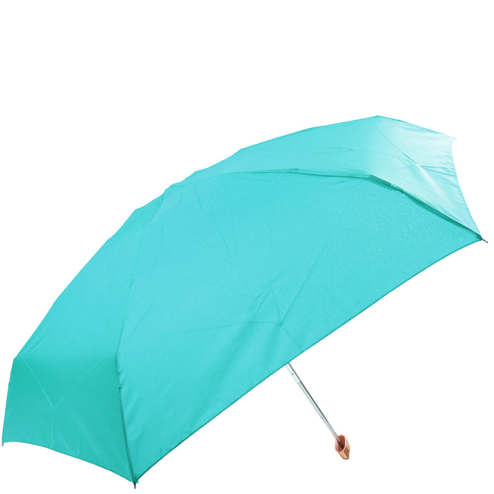 Женский складной зонтик механический Art Rain 93 см бирюзовый - фото 2