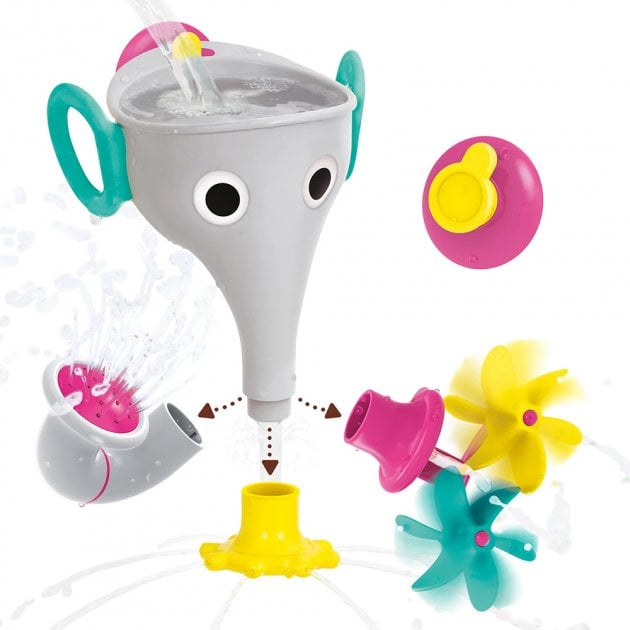 Іграшка для купання Yookidoo Веселий слоник, сірий (73540) - фото 6