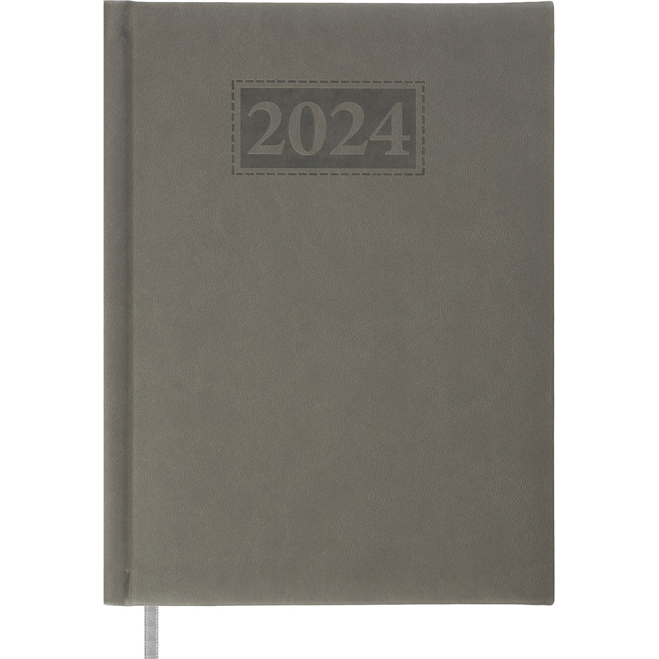 Ежедневник датированный Buromax Gentle 2024 A5 серый (BM.2109-09) - фото 1