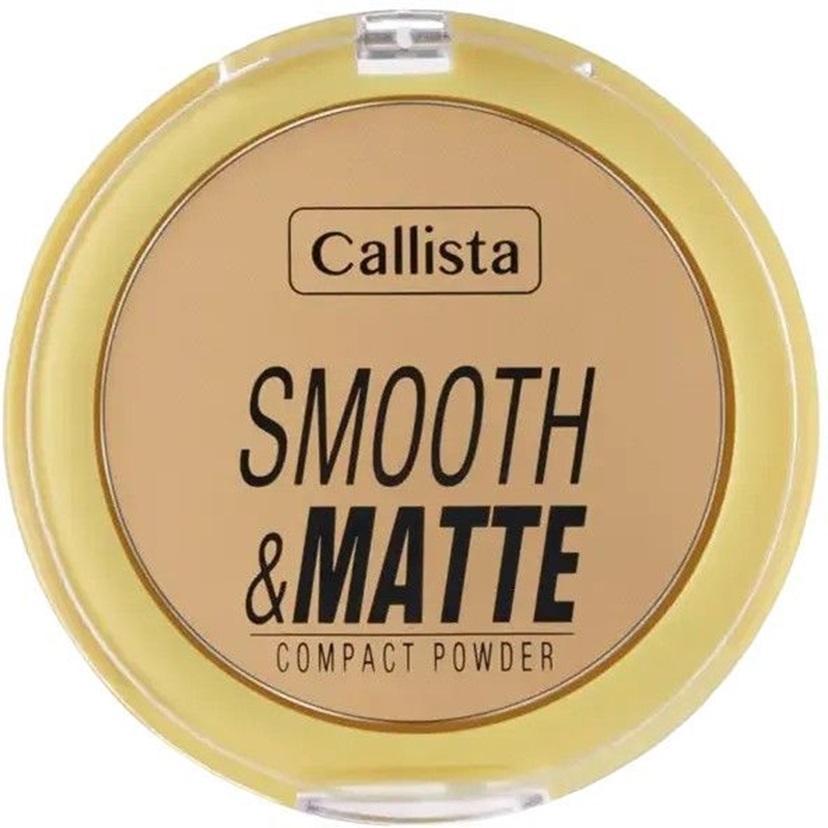 Компактна пудра для обличчя Callista Smooth & Matte Compact Powder відтінок 20 Sand 10 г - фото 1