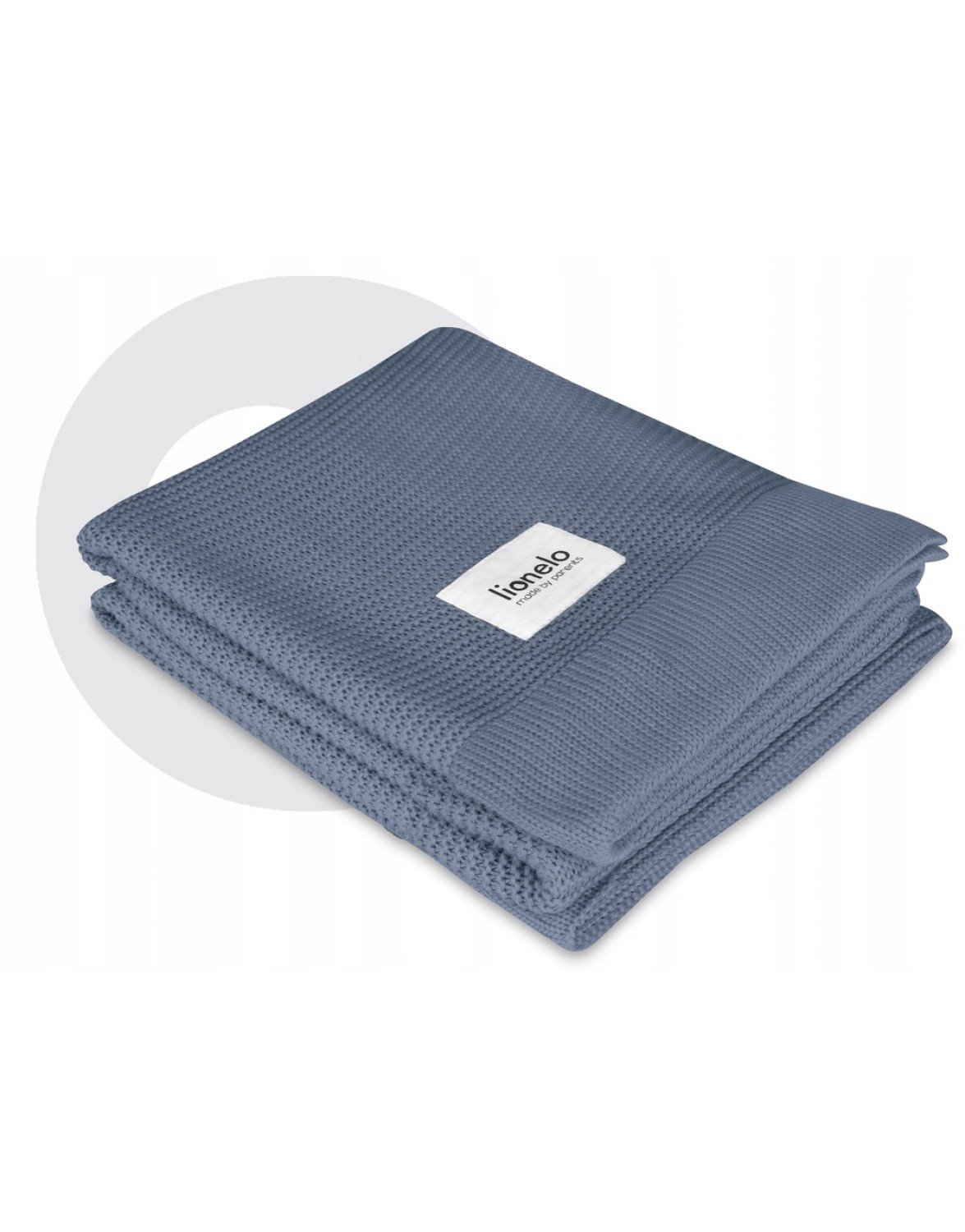 Одеяло Lionelo Bamboo Blanket Blue, 100х75 см, голубое (LO-BAMBOO BLANKET BLUE) - фото 4