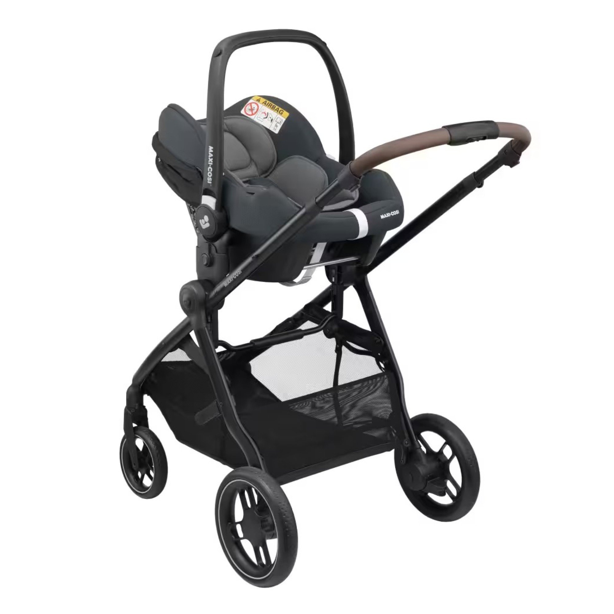 Універсальна коляска 2 в 1 Maxi-Cosi Street Plus Essenential Graphite - фото 10