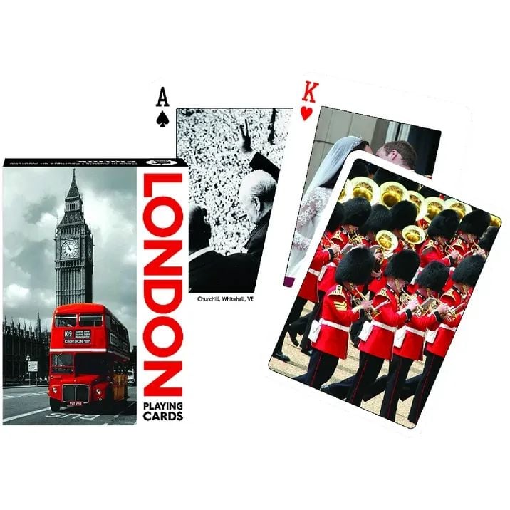 Карты игральные Piatnik Лондон, одна колода, 55 карт (PT-135118) - фото 1