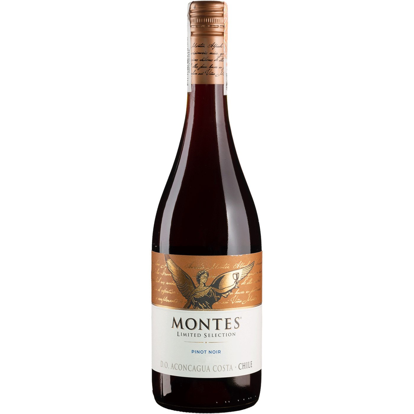 Вино Montes Pinot Noir Limited Selection, червоне, сухе, 0,75 л - фото 1