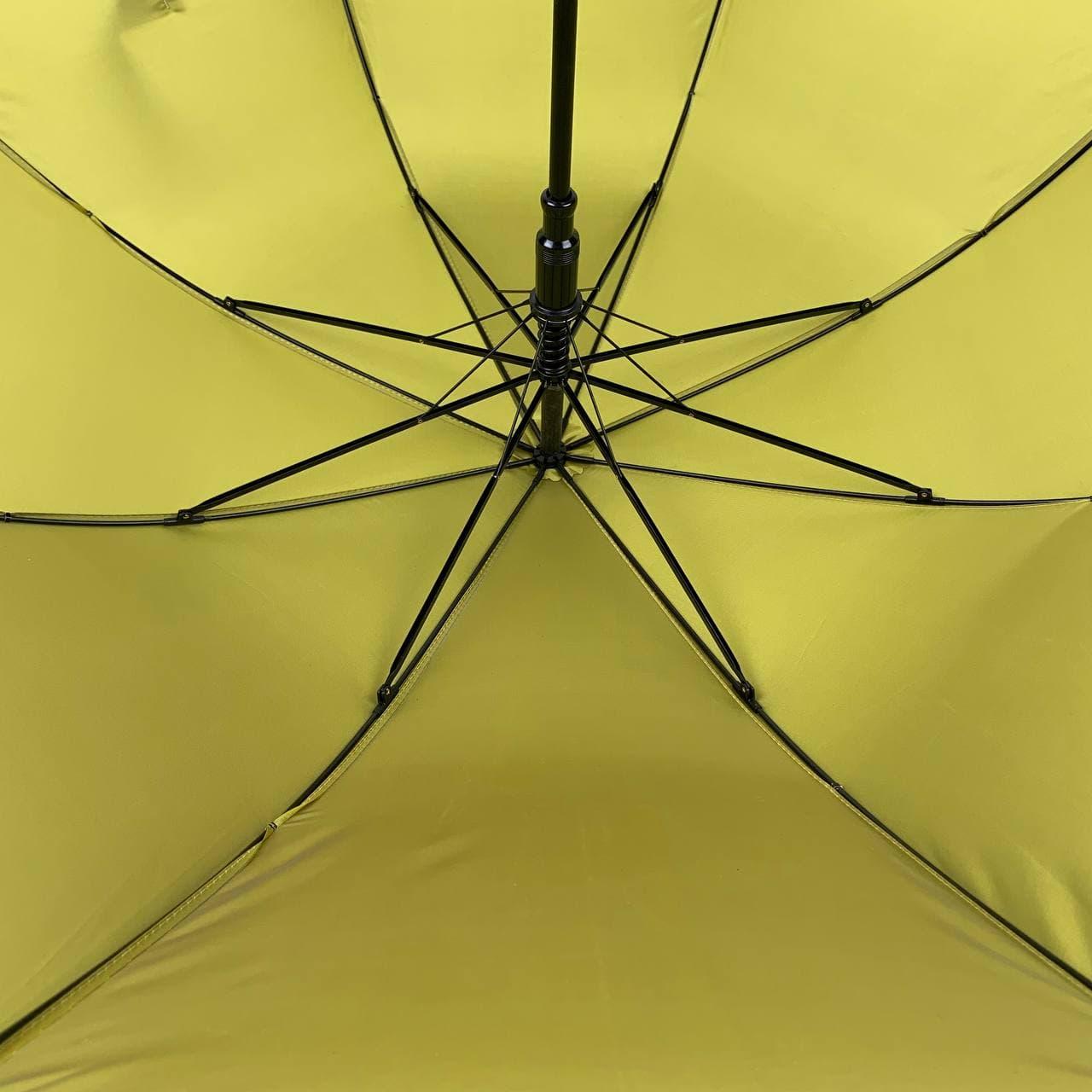 Детский зонт-трость полуавтомат Toprain 85 см оливковый - фото 4