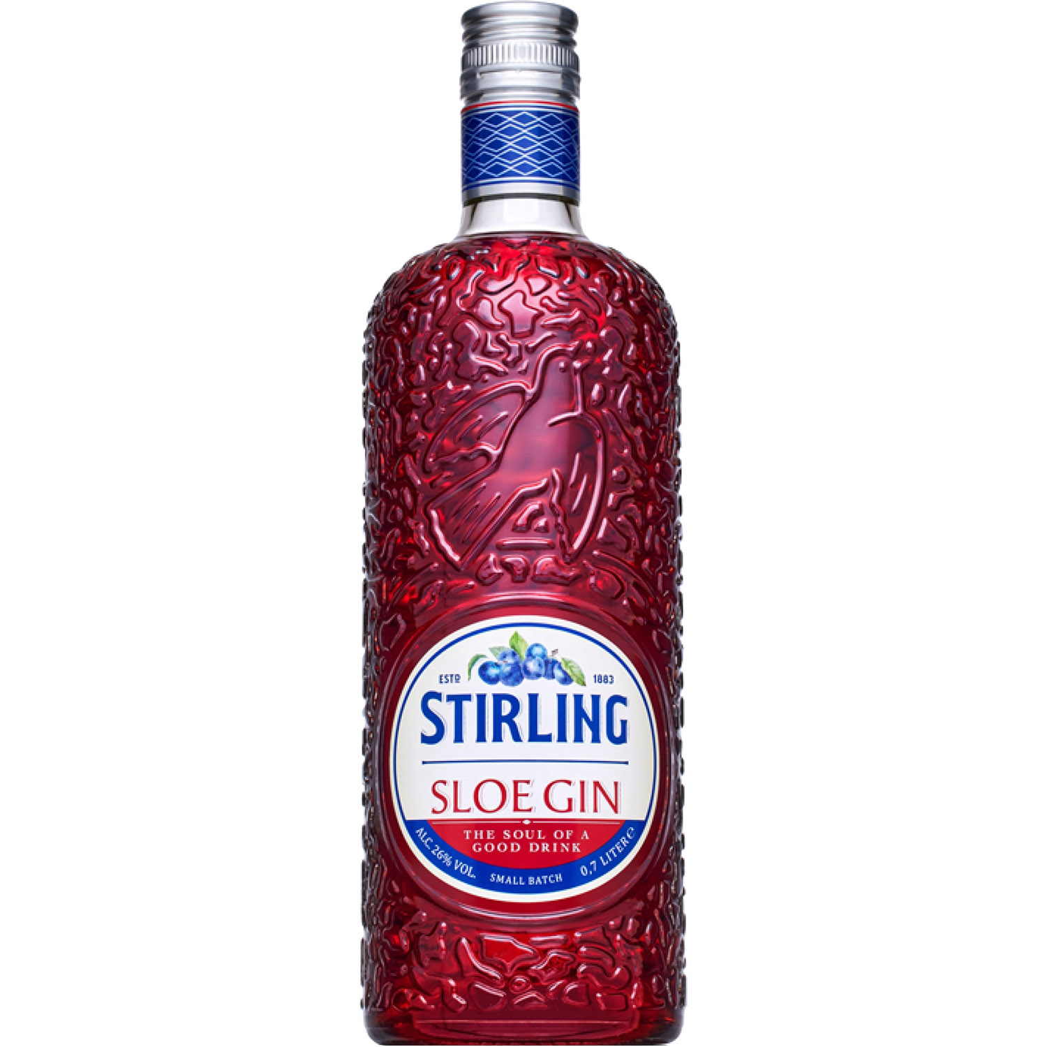 Ликер Stirling Sloe Gin 26% 0.7 л - фото 1