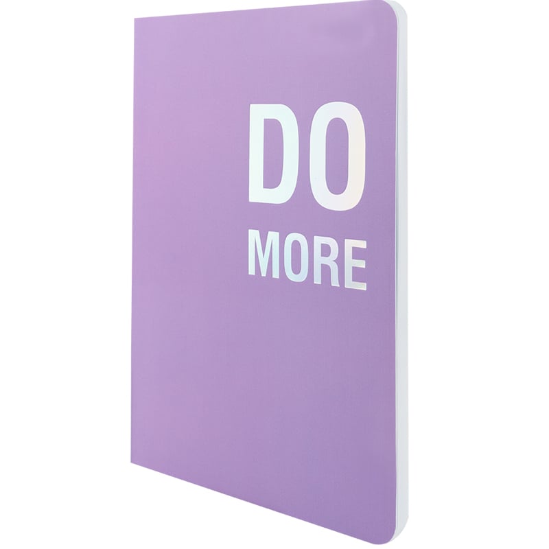 Книга записна Axent Motivation Do more A5 в клітинку 80 аркушів фіолетова (8700-8-A) - фото 2