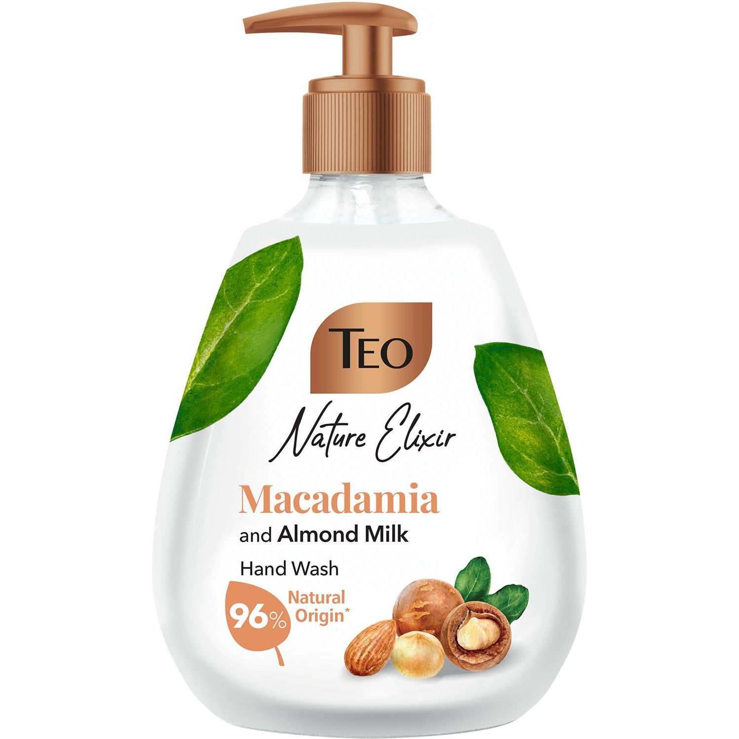 Рідке мило Teo Nature Elixir Macadamia and Almond Milk 300 мл - фото 1