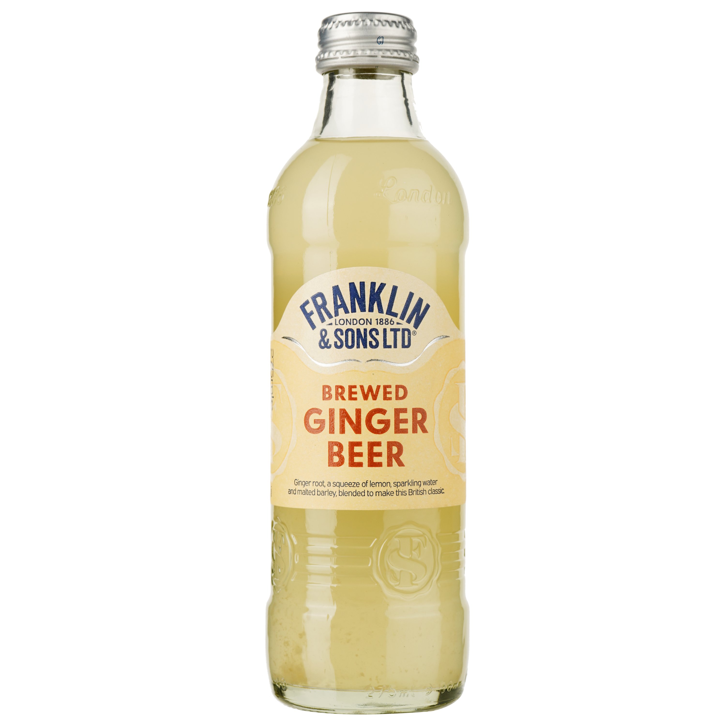 Напиток Franklin & Sons Brewed Ginger Beer 275 мл (46015) - фото 1