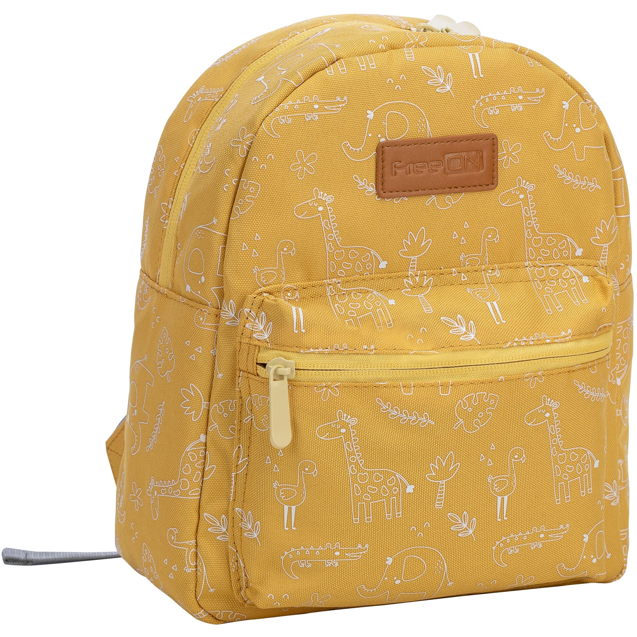 Рюкзак дитячий FreeON Small Animal yellow (49027) - фото 2
